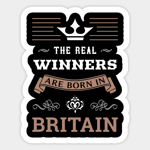 Winners in Britain Sticker by PallKris